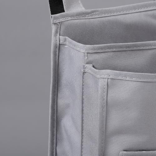 Baoblaze Hanging Storage Organizer with Pockets | Adjustable, Bedside Pocket Organizer, Stable, for Dorm Room, Bedroom, Gray - Image 3