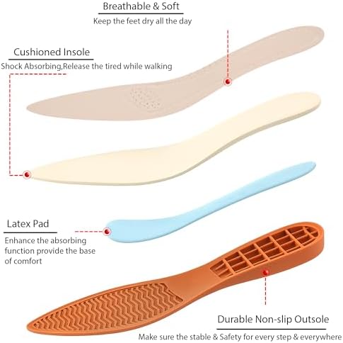 Aomigoct Comfortable Dressy Flats for Women: Cushioned Insole & Lightweight for All-Day Office Comfort - Slip On & Foldable for Working Professional with Bow - Image 4