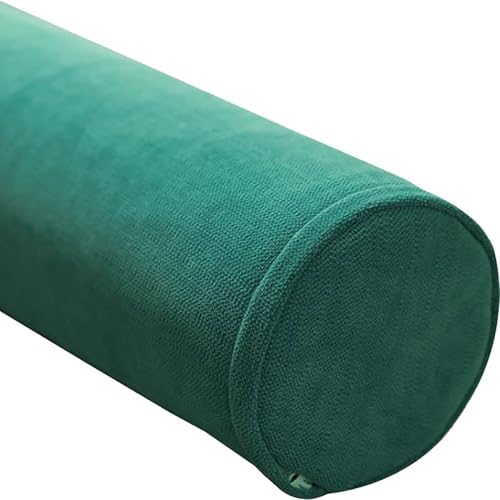 Cervical Neck Roll Pillow for Side Sleeping - Cylinder Bolster Pillows for Bed, Sofa and Yoga, Car, Travel, for Spine, Legs, Back, Neck Support, Removable Washable Cover(@14,12x70cm/5x27.5in) by Unknown