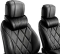 Yilia Universal Memory Foam Car Headrest Neck Pillow，Black：2PCS by Yilia