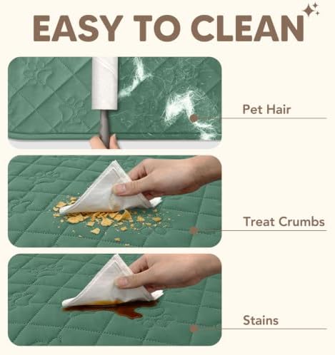 PAWFINITY Waterproof Bed Cover for Dogs, Pet Blanket for Mattress Washable - Image 3