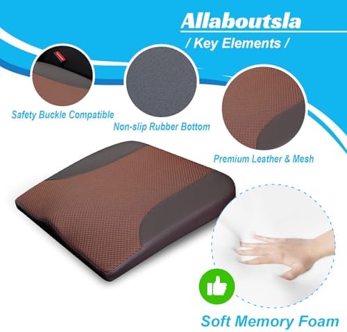 Allaboutsla Car Seat Cushion, Car Seat Cushions for Long Driving - Image 4