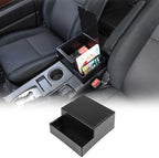 Car Armrest Storage Box Compatible with Toyota FJ Cruiser 2007-2021, ABS Center Console Organizer Storage Box with Lid Cover, Interior Armrest Insert Container Accessories (Heighten+With Lid Style) by Fgtagtal