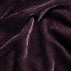 HiEnd Accents Stella Faux Silk Velvet Dark Violet Long Lumbar Pillow - Image 5