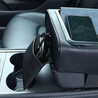Car Armrest Organizer Multifunctional PU Leather Cup Holders - Image 7