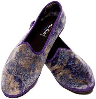 Tradizionale Friulane Shoes for Women – Velvet Ballet Slippers, Italian Handmade Women's Loafers & Slip-Ons, Elegant Indoor Slippers - Image 2