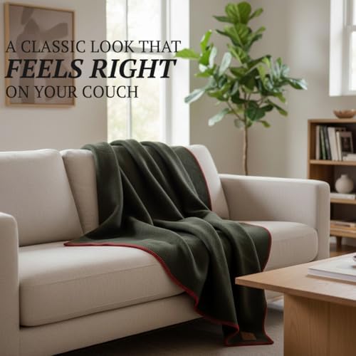 Whispering Winds 100% Wool Blanket, Premium King Size (108"x90") - Image 6