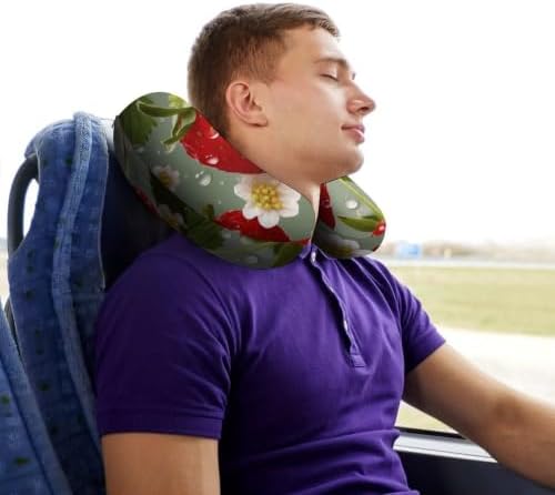Neck Pillow, Soft Comfortable U Shape Memory Foam Travel Pillow - Image 7
