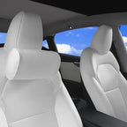Car Headrest Pillow for Cadillac Escalade ESV 2025, Car Headrest Cushions Car Seat Neck Support Pillows Car Seat Pillow,White - Image 4