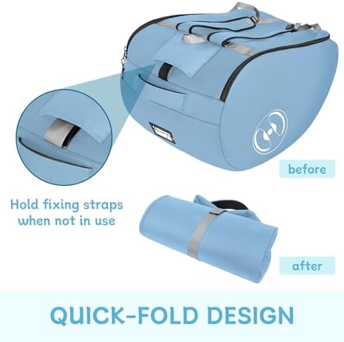 YOREPEK Padded Car Seat Stroller Travel Bag for Air Travel Gate Check - Image 6