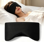 3D Blackout Sleep Mask with Ear Covers for Travel and Naps (Yellow) by Unknown