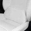 Car Lumbar Support Pillow for Driving Seat, White, 1 Pack by Dapucarin