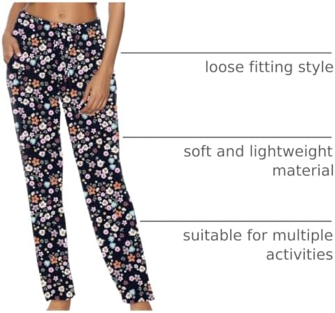 DIBAOLONG Womens Yoga Pants Wide Leg Comfy Drawstring Loose Straight Lounge Running Workout Legging - Image 4