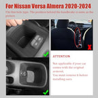YJYWZH Armrest Box for Nissan Versa Almera Accessories, Red Thread - Image 2