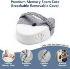 2026 Upgraded Knee Pillow for Side Sleeper with Strap, Leg Alignment Pillow - Image 4