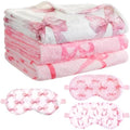 Fanfanwin 6 Pcs Sleepover Party Supplies for Girls, Cute Bow, Pink by Fanfanwin