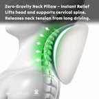 Neck & Back Support Pillow Set for Car & Office Chair - Prosperity & Luck Dreamcatcher - Orthopedic Lumbar & Cervical Pillow for Pain Relief &Posture Correction (Neck & Back Pillows (Cognac Brown)) - Image 4