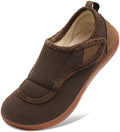Scurtain Mens House Slippers Comfortable Wide Diabetic Orthopedic Shoes by Scurtain