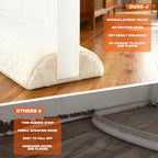 GDHOMM Door Draft Stopper for Bottom of Door, Adjustable Door Sweep Door Draft Blocker Door Gap Filler, Energy Saving, Keeps Sound Draft Light Out - Fits 30” to 36” Door (Pack of 2) - Image 4