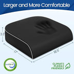SweetSlubr Seat Cushion, Chair Pad, Memory Foam Tailbone Pain Relief - Image 2