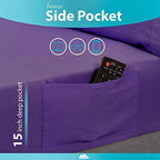 DREAMCARE King Size Sheets Set - 6 pcs Breathable Cooling Sheets King Size - Image 3