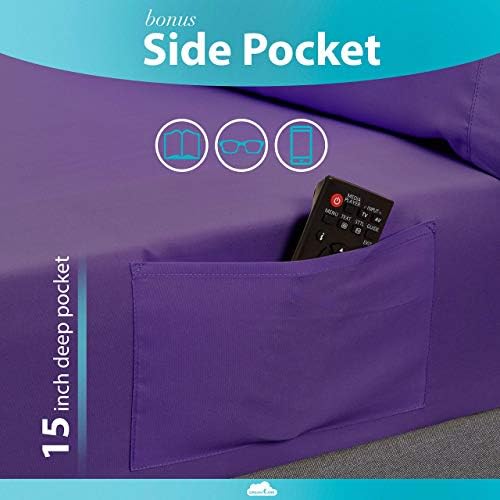 DREAMCARE King Size Sheets Set - 6 pcs Breathable Cooling Sheets King Size - Image 3