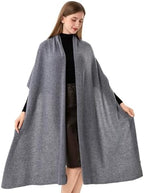 Cashmere Wrap Soft Knitted Scarf Stole for Women Airplane Travel Blanket Shawl 87x28 IN Extra Large Pashmina - Image 3