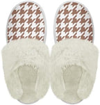 Cotton Slippers With Fluffy Edges House Slippers by PJHEQOXE