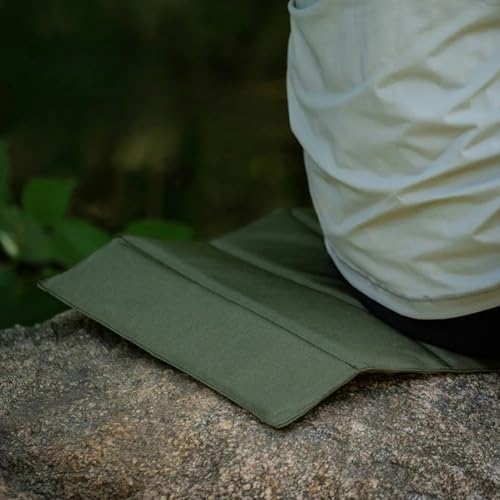 Lightweight Waterproof Foldable Camping Seat Pad Cushion - Portable Outdoor Chair Mat for Hiking, Picnics, Travel (Black) - Image 5