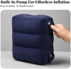 Adjustable Height Travel Footrest, Dark Blue, Color to 2 - Image 7