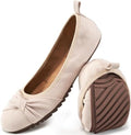 Ecetana Comfortable Ballet Flats for Women: Lightweight Cushioned Foldable Slip-On Work Shoes with Memory Foam - All Day Walking Comfort - Dressy Flats for Office Business by Ecetana
