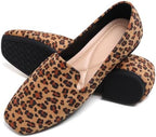 SAILING LU Women's Pointy Toe Ballets Flats PU Leather - Image 3