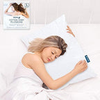 Moonsea Waterproof Zippered Pillow Protector, 4 Pack Cotton Terry Queen Size 20 x 30 Inch Pillow Protector, Pillow Covers Encasement, Pillow Case White - Image 6