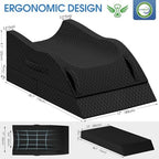 TranquilRelax Leg Elevation Pillows for After Surgery, Full Black - Image 2