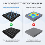 Inflatable Travel Airplane Seat Cushion for Long Flights and Driving - Image 6