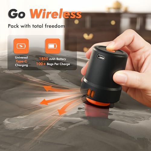 GONGSHI Vacuum Seal Bags for Clothing Travel & Home Storage, Travel Vacuum Bags with Pump,Space Saver for Blankets, Comforters, Pillows, Clothes,12 Combo - Image 2