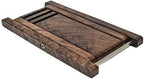 Wood Guitar Foot Stool Black Walnut Solid Wood Footrest 3-Level Adjustable Height Folding Widen Guitar Pedal - Image 2