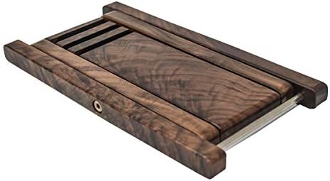 Wood Guitar Foot Stool Black Walnut Solid Wood Footrest 3-Level Adjustable Height Folding Widen Guitar Pedal - Image 2