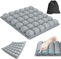 Inflatable Seat Cushion Press-to-Inflate Travel Airplane Car Office by Mosabear