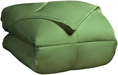 SUPERIOR All Season Down Alternative Comforter, Twin XL, Terrace Green by SUPERIOR