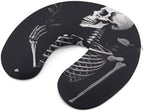Aesthetic Skeleton U Shape Memory Foam Travel Neck Pillow - Image 5