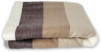 LATITUDE ZERO, Alpaca Wool Throw Blanket | Warm, Ultra-Soft, Breathable, Non-Itchy Blanket-Throw | Hypoallergenic and Beautiful Fabric (Brown) - Image 2