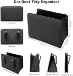 Car Trash Can for Subaru Outback 2003-2025, Leather Foldable Garbage Organizer Bin, Hangs Seat/Headrest/Door, Universal Accessories Travel for Auto SUV Truck Van, D/Red - Image 6