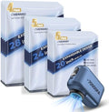 15-Pack Vacuum Storage Bags for Travel with 70KPA Rechargeable Pump,3 Sizes by SmartComfortSimpleLiving