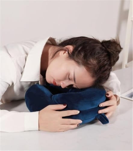 U-Shaped Travel Neck Pillow, PP Cotton Support for Car, Office and Naps - Image 3