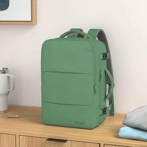 Taygeer Travel Backpack for Women, TSA Carry On Backpack with Shoe Pouch - Image 2