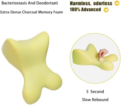 Car Neck Pillow for Driving Car Headrest Pillow Soft Memory Foam - Image 4