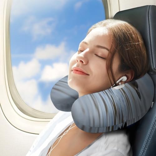 Neck Pillow, Soft Comfortable U Shape Memory Foam Travel Pillow - Image 3