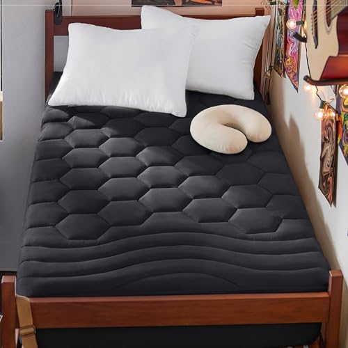 Bedsure Twin XL Mattress Pad, Mattress Topper with 8-21 Inches Deep Pocket by BEDSURE