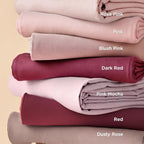 Bedsure Duvet Cover King Size, 1Pc Soft Double Brushed Bedding, Blush Pink - Image 6
